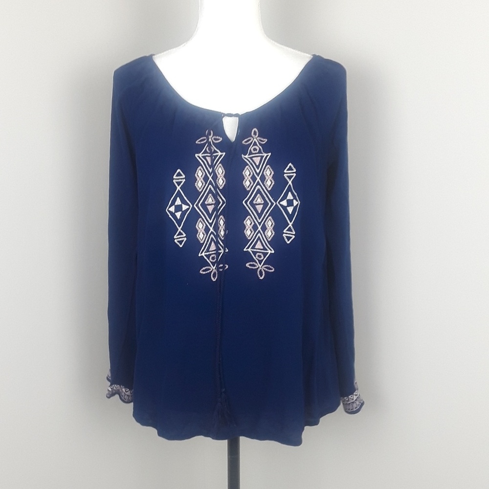 New Directions Long Sleeve Blouse